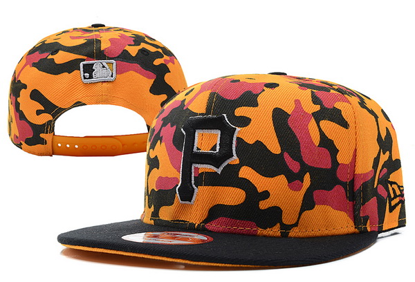 MLB Pittsburgh Pirates NE Snapback Hat #34